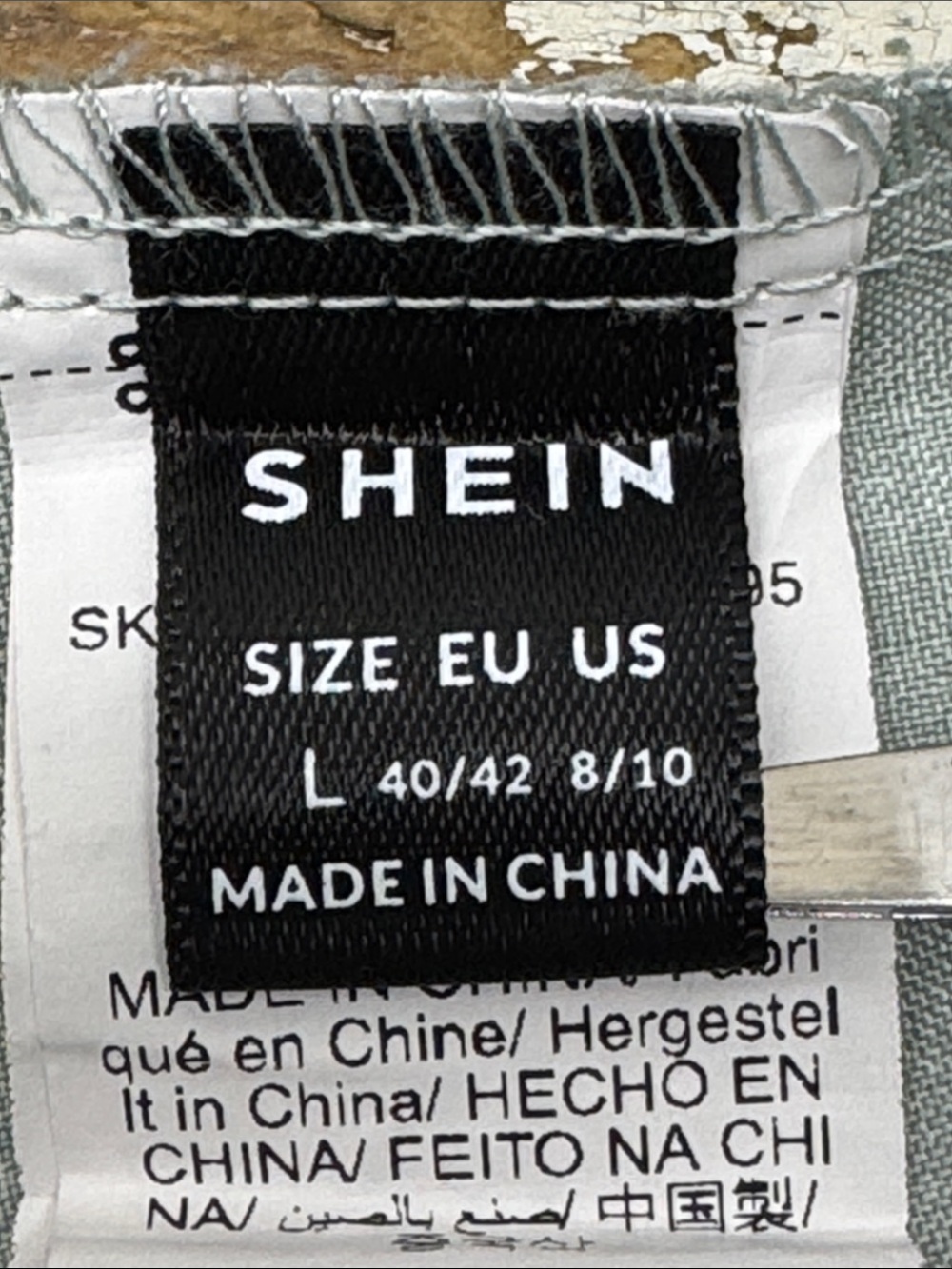 SHEIN Sleeveless Collared Blouse. Large - Picture 7 of 8